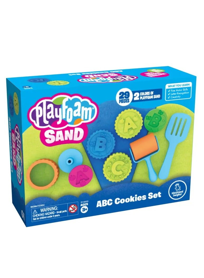 Educational Insights Learning Resources Playfoam Sand Abc Cookies Play Sand Toy Set